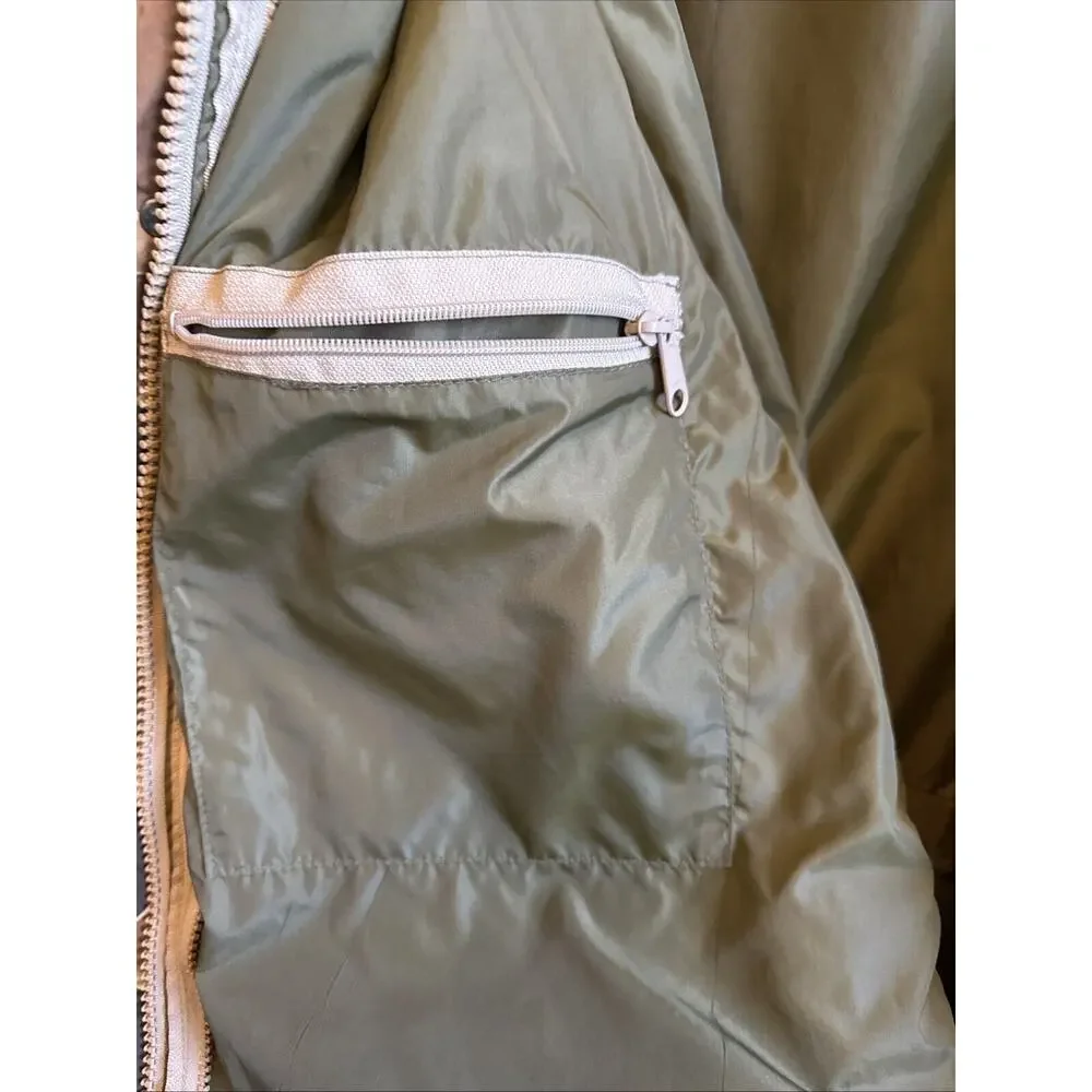 Columbia Jacket Med Camo Camouflage Radical Sleeve Pockets Outside Inside Coat - Picture 5 of 11